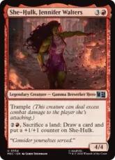 (554)《シーハルク、ジェニファー・ウォルターズ/She-Hulk, Jennifer Walters》[MSC] 赤U
