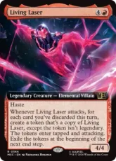 (366)■拡張アート■《リビング・レーザー/Living Laser》[MSC] 赤R