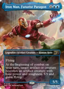 Foil】(501)□ボーダーレス□《未来の先駆者、アイアンマン/Iron Man