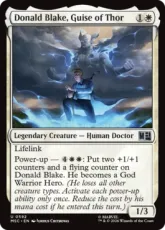 【Foil】(592)《ソーの仮の姿、ドナルド・ブレイク/Donald Blake, Guise of Thor》[MSC] 白U