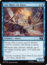 【Foil】(759)《アントマンの空中部隊/Ant-Man's Air Force》[MSC] 青U