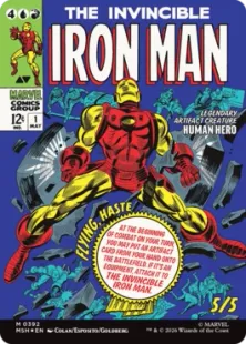 Foil】(392)□ボーダーレス□《トニー・スターク/Tony Stark