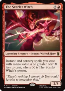 Foil】(431)《スカーレット・ウィッチ/The Scarlet Witch》(Bundle