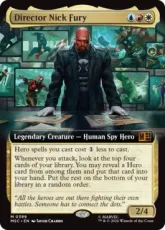 (399)■拡張アート■《ニック・フューリー長官/Director Nick Fury》[MSC] 金R