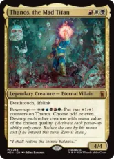 【Foil】(233)《マッドタイタン、サノス/Thanos, the Mad Titan》[MSH] 金R