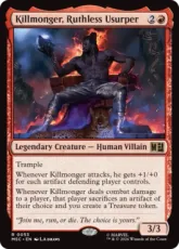 (053)《無慈悲なる簒奪者、キルモンガー/Killmonger, Ruthless Usurper》[MSC] 赤R