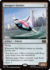 (102)《アベンジャーズ・クインジェット/Avengers Quinjet》[MSC] 茶R