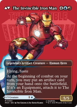 Foil】(363)□ボーダーレス□《トニー・スターク/Tony Stark