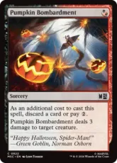 【Foil】(822)《カボチャ爆撃/Pumpkin Bombardment》[MSC] 金C
