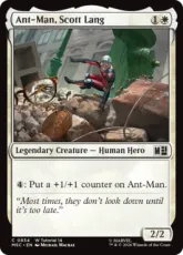 (834)(W Tutorial 14)《アントマン、スコット・ラング/Ant-Man, Scott Lang》[MSC] 白C