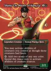 【Foil】(370)■ボーダーレス■《カンフーの達人、シャン・チー/Shang-Chi, Master of Kung Fu》[MSH-BF] 緑R