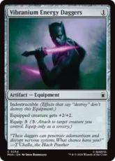 【Foil】(254)《ヴィブラニウム製エネルギー・ダガー/Vibranium Energy Daggers》[MSH] 茶C