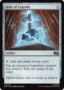 MTG FF14 サージFoil 伝説のクリーチャー11枚セット サージ・Foil】(209)《伝説の秘宝/Relic of Legends》[MSC] 茶U | 日本