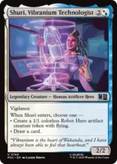 【Foil】(746)《ヴィブラニウムの科学技術者、シュリ/Shuri, Vibranium Technologist》[MSC] 金U