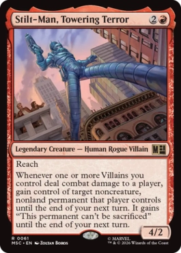 Stilt-Man, Towering Terror