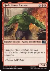 (850)(R Tutorial 13)《ハルク、ブルース・バナー/Hulk, Bruce Banner》[MSC] 赤U