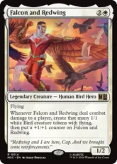 (014)《ファルコンとレッドウイング/Falcon and Redwing》[MSC] 白R