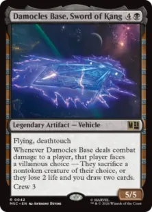 サージ・Foil】(042)《カーンの剣、ダモクレス基地/Damocles Base
