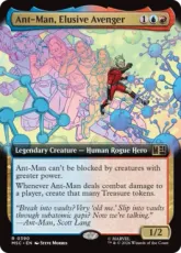 (390)■拡張アート■《捕らえがたきアベンジャーズ、アントマン/Ant-Man, Elusive Avenger》[MSC] 金R