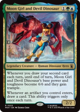 『予約シングル』(223)《ムーンガールとデビル・ダイナソー/Moon Girl and Devil Dinosaur》[MSH] 金R
