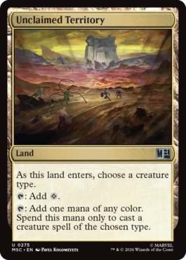 Unclaimed Territory