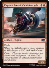 【Foil】(681)《キャプテン・アメリカのバイク/Captain America's Motorcycle》[MSC] 赤C