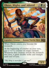 (089)《敬愛されし強き戦士、オコエ/Okoye, Mighty and Adored》[MSC] 金R