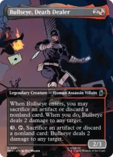 【Foil】(325)■ボーダーレス■《死を配る者、ブルズアイ/Bullseye, Death Dealer》[MSH-BF] 金U