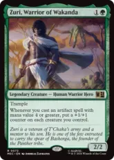 (072)《ワカンダの戦士、ズリ/Zuri, Warrior of Wakanda》[MSC] 緑R