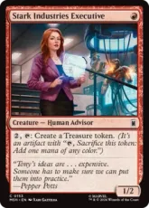 【Foil】(153)《スターク・インダストリーズの重役/Stark Industries Executive》[MSH] 赤C