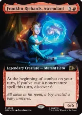 (362)■拡張アート■《高位存在、フランクリン・リチャーズ/Franklin Richards, Ascendant》[MSC] 赤R