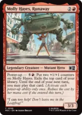 【Foil】(698)《ランナウェイズ、モリー・ヘイズ/Molly Hayes, Runaway》[MSC] 赤C