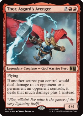 Foil】(756)《アスガルドのアベンジャーズ、ソー/Thor, Asgard's