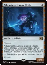 (117)《ヴィブラニウム採掘メカ/Vibranium Mining Mech》[MSC] 茶R