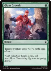 【Foil】(167)《巨大化/Giant Growth》[MSH] 緑C