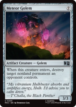 Meteor Golem