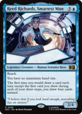 【Foil】(636)《史上最高の天才、リード・リチャーズ/Reed Richards, Smartest Man》[MSC] 青R