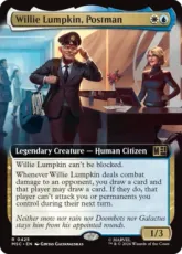 (425)■拡張アート■《郵便配達人、ウィリー・ランプキン/Willie Lumpkin, Postman》[MSC] 金R