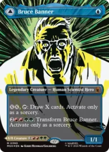 Foil】(390)□ボーダーレス□《ブルース・バナー/Bruce Banner