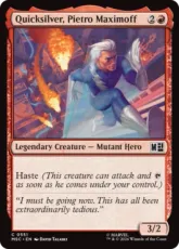 (551)《クイックシルバー、ピエトロ・マキシモフ/Quicksilver, Pietro Maximoff》[MSC] 赤C