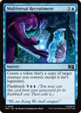 【Foil】(629)《マルチバースへの募兵/Multiversal Recruitment》[MSC] 青U