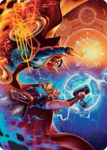 MTG アートカード　約877枚　箔押し７３枚 買取：【箔押し】(007)【アート・カード】我らは断じて許さぬ！ [MSH
