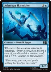 【Foil】(616)《アトランティスの散兵/Atlantean Skirmisher》[MSC] 青U