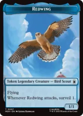 【Foil】(007/016)《レッドウィング+ザブートークン/Redwing+Zabu Token》[MSH] 青/緑