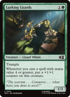 Lurking Lizards