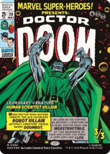 Foil】(394)□ボーダーレス□《ドクター・ドゥーム/Doctor Doom》[MSH