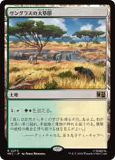 (270)《サングラスの大草原/Sungrass Prairie》[MSC] 土地R
