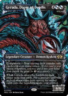 (042)《深海の破滅、ジャイルーダ/Gyruda, Doom of Depths》[MUL] 金R