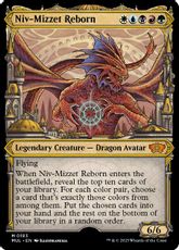 【ハロー・Foil】(183)《ニヴ＝ミゼット再誕/Niv-Mizzet Reborn》[MUL] 金R