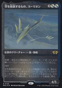 【エッチング・Foil】(129)《空を放浪するもの、ヨーリオン/Yorion, Sky Nomad》[MUL] 金R